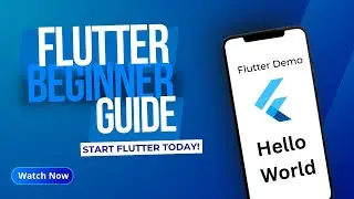 Flutter Introduction for Beginners | Create Your First Flutter App (Hello World Tutorial)