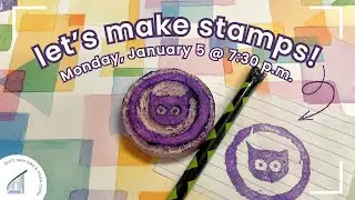 Teen Take & Make Craft - Stamp Making