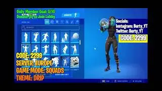Fortnite GIFTING SUBSCRIBERS FASHION SHOW **LIVE**