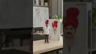 papa mere papa new trend 2025 3d model #trending #viral #3dmodel