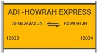 Ahmedabad Express at Badnera JN.