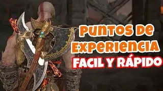 10 MIL Puntos de experiencia F&Aacute;CIL Y R&Aacute;PIDO | God of War 2018