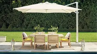 THE EASY-T0-USE ALTURA CANTILEVER UMBRELLA