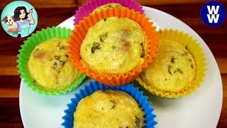 EASY Ham and Cheese Egg Muffins🥚🧀 LOW WW PT RECIPE (Weight Watchers) Breakfast Prep- Weight Watchers