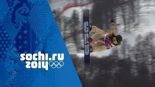 Jamie Anderson's Snowboard Slopestyle Full Gold Medal Run | Sochi 2014 Winter Olympics