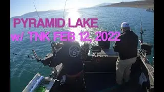 TNK on Pyramid Lake Catching Pilot Peaks