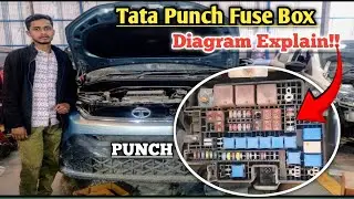 Tata Punch Fuse Box Diagram Explain|Tata Punch Fuse Box Location#punch2026#automobile#fuseboxdiagra