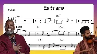 Eu te amo PÉRICLES | Partitura Violino POPULAR PAGODE