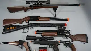 Hunter or Hunting Weapon style Toy Gun Airsoft Nerf Gun Winchester - Realistic Toy Guns Collection