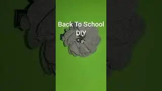 Back To School Diy Barrette Craft With Bling.
