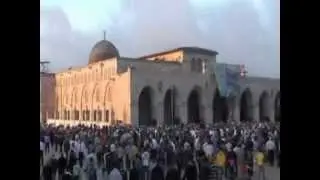 تكبيرات العيد من فلسطين - المسجد الاقصى