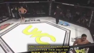 UWC&reg; Pat Runez vs John Dodson UWC MMA Flyweight World Title Fight Round 1