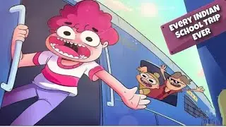 Every Indian School Trip Ever 😂 | Childhood Memories | Funny Cartoon Animation