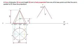 Engineering Graphics - Freely Suspended Solid