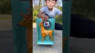 Two remote control Giraffe and deer ki Unboxing #toys #unboxing #shorts #view #giraffe #deer #animal