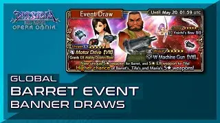 Dissidia Final Fantasy: Opera Omnia - Barret Banner Draws
