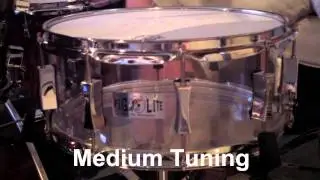 6X14 Pork Pie Clear Acrylic Chrome Hardware