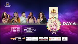 ROYAL RAAS 2025 WITH TUSHAR SONIGRA'S BEATS -16 | SAHARA STAR | DAY - 6