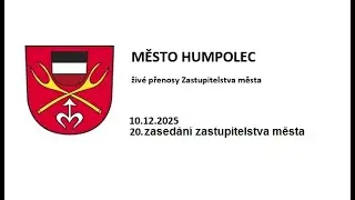 20. zasedání zastupitelstva města, 10.12.2025