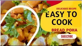 BREAD ALOO POHA RECIPE || QUICK RECIPE || HOMEMADE