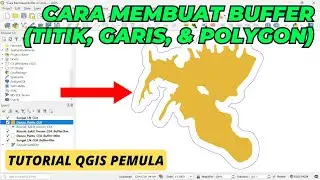 How to Create Buffers in QGIS Using Points, Lines, and Polygons | QGIS Tutorial