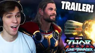 Thor: Love and Thunder (2022) - Official Teaser Trailer REACTION!!! (THOR 4)