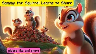 Sammy the Squirrel Learns to Share | Adventure Story With Moral
