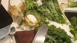 Froothie Evolve 'Cold Jug'- Blending Demo: Basil & Kale Pesto