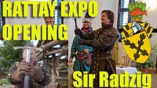 Sir Radzig sword scene by Michael Pitthan - KCD Rattay Expo opening