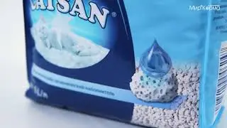 Впитывающий наполнитель для кошачьего туалета Catsan
