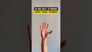 Prevent Carpal Tunnel Syndrome with these exercises! 🤩🤩🤩