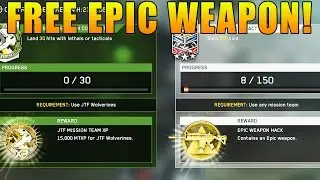 UNLOCKING FREE EPIC WEAPON CONTRACT IN INFINITE WARFARE! | NEW INFINITE WARFARE CONTRACTS