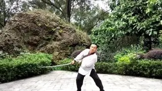 Taoist Longmen Pai Han  sword cutting skill