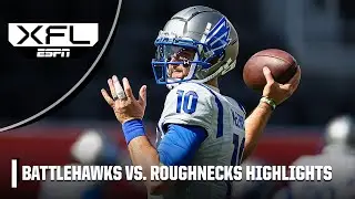 St. Louis Battlehawks vs. Houston Roughnecks | Full Game Highlights | XFL on ESPN