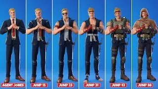 UNLOCKING SOME OF AGENT JONESY'S  STYLE VARIATIONS