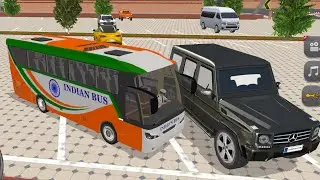 American bus driving gaming video 4K trading video