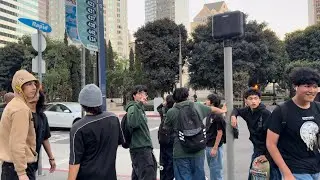 SKATING DTLA WITH FRIENDS