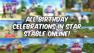All Star Stable Birthdays! | Star Stable Online
