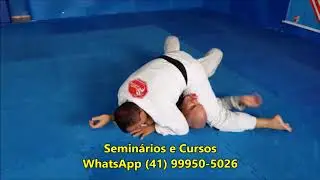 Jiu-Jitsu - chave de braço reta da montada - www.schubertshop.com