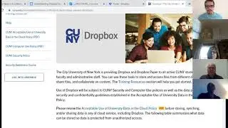 Overview of Dropbox Paper, Showcase, & Firefox Send - Facilitated by Charles Keyes (Library)