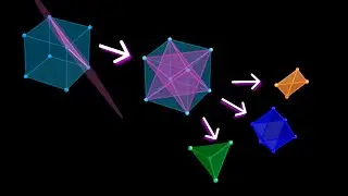 What Happens When These 8 Planes Slice a Cube? 🤔