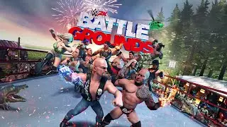 WWE 2K BATTLEGROUND GAMEPLAY | ROMAN REIGNS VS BIG SHOW | NOOBSTERGAMING
