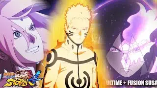 TEST DE LA TEAM 7 BORUTO SUR NARUTO STORM 4