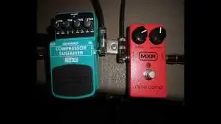 MXR DYNACOMP & BEHRINGER CS400 test