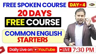 Day 4: Common English Starters | 20-Day Spoken English Course by Sandeep Sir