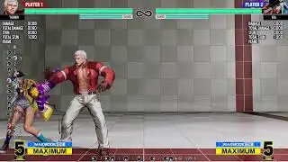 【KOF15】STEAM版リハビリ雑談【ヴァネッサ/ブルーマリー/シルヴィ】