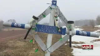 Luvy and the lights of Ft. Thompson