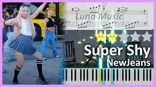 Super Shy - NewJeans │ Piano Tutorial ⭐⭐☆☆☆
