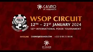 📺 LIVE ! WSOPC High Roller Day Final - WSOPC Marrakech 2024