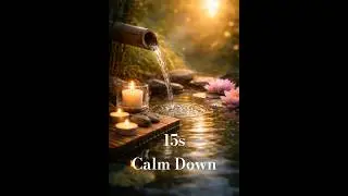 CALM DOWN | Breathe & Reset (Zen Water Loop)